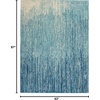 image:imageNourison Home Passion Multicolor 110 x 210 Area Rug  Easy Clean Non Shedding Bed Room Living Room Dining Room Kitchen 2 x 3NavyLight Blue