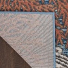 image:imageNourison Home Pompeii Blue Multicolor 2 x 3 Area Rug  Easy Clean Non Shedding Bed Room Living Room Dining Room Kitchen 2 x 3