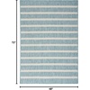 image:imageNourison Home Positano Charcoal Ivory 5 x 7 Area Rug  Easy Clean Non Shedding Bed Room Living Room Dining Room Kitchen 5 x 7Aqua Ivory