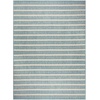 image:imageNourison Home Positano Charcoal Ivory 5 x 7 Area Rug  Easy Clean Non Shedding Bed Room Living Room Dining Room Kitchen 5 x 7Aqua Ivory