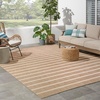 image:imageNourison Home Positano Charcoal Ivory 5 x 7 Area Rug  Easy Clean Non Shedding Bed Room Living Room Dining Room Kitchen 5 x 7Beige Ivory
