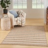 image:imageNourison Home Positano Charcoal Ivory 5 x 7 Area Rug  Easy Clean Non Shedding Bed Room Living Room Dining Room Kitchen 5 x 7Beige Ivory