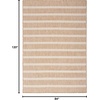 image:imageNourison Home Positano Charcoal Ivory 5 x 7 Area Rug  Easy Clean Non Shedding Bed Room Living Room Dining Room Kitchen 5 x 7Beige Ivory