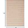 image:imageNourison Home Positano Charcoal Ivory 5 x 7 Area Rug  Easy Clean Non Shedding Bed Room Living Room Dining Room Kitchen 5 x 7Beige Ivory