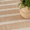 image:imageNourison Home Positano Charcoal Ivory 5 x 7 Area Rug  Easy Clean Non Shedding Bed Room Living Room Dining Room Kitchen 5 x 7Beige Ivory