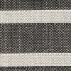 image:imageNourison Home Positano Charcoal Ivory 5 x 7 Area Rug  Easy Clean Non Shedding Bed Room Living Room Dining Room Kitchen 5 x 7Black Ivory