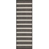 image:imageNourison Home Positano Charcoal Ivory 5 x 7 Area Rug  Easy Clean Non Shedding Bed Room Living Room Dining Room Kitchen 5 x 7Black Ivory