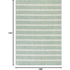 image:imageNourison Home Positano Charcoal Ivory 5 x 7 Area Rug  Easy Clean Non Shedding Bed Room Living Room Dining Room Kitchen 5 x 7Blue Green Ivory