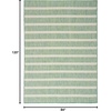 image:imageNourison Home Positano Charcoal Ivory 5 x 7 Area Rug  Easy Clean Non Shedding Bed Room Living Room Dining Room Kitchen 5 x 7Blue Green Ivory