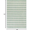 image:imageNourison Home Positano Charcoal Ivory 5 x 7 Area Rug  Easy Clean Non Shedding Bed Room Living Room Dining Room Kitchen 5 x 7Blue Green Ivory