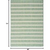 image:imageNourison Home Positano Charcoal Ivory 5 x 7 Area Rug  Easy Clean Non Shedding Bed Room Living Room Dining Room Kitchen 5 x 7Blue Green Ivory