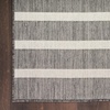 image:imageNourison Home Positano Charcoal Ivory 5 x 7 Area Rug  Easy Clean Non Shedding Bed Room Living Room Dining Room Kitchen 5 x 7Charcoal Ivory