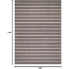 image:imageNourison Home Positano Charcoal Ivory 5 x 7 Area Rug  Easy Clean Non Shedding Bed Room Living Room Dining Room Kitchen 5 x 7Charcoal Ivory