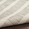 image:imageNourison Home Positano Charcoal Ivory 5 x 7 Area Rug  Easy Clean Non Shedding Bed Room Living Room Dining Room Kitchen 5 x 7Grey Ivory