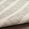 image:imageNourison Home Positano Charcoal Ivory 5 x 7 Area Rug  Easy Clean Non Shedding Bed Room Living Room Dining Room Kitchen 5 x 7Grey Ivory