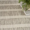 image:imageNourison Home Positano Charcoal Ivory 5 x 7 Area Rug  Easy Clean Non Shedding Bed Room Living Room Dining Room Kitchen 5 x 7Grey Ivory