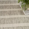 image:imageNourison Home Positano Charcoal Ivory 5 x 7 Area Rug  Easy Clean Non Shedding Bed Room Living Room Dining Room Kitchen 5 x 7Grey Ivory