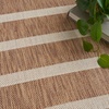 image:imageNourison Home Positano Charcoal Ivory 5 x 7 Area Rug  Easy Clean Non Shedding Bed Room Living Room Dining Room Kitchen 5 x 7Jute Ivory