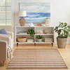 image:imageNourison Home Positano Charcoal Ivory 5 x 7 Area Rug  Easy Clean Non Shedding Bed Room Living Room Dining Room Kitchen 5 x 7Jute Ivory