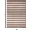 image:imageNourison Home Positano Charcoal Ivory 5 x 7 Area Rug  Easy Clean Non Shedding Bed Room Living Room Dining Room Kitchen 5 x 7Natural Ivory