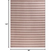 image:imageNourison Home Positano Charcoal Ivory 5 x 7 Area Rug  Easy Clean Non Shedding Bed Room Living Room Dining Room Kitchen 5 x 7Natural Ivory