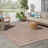 image:imageNourison Home Positano Charcoal Ivory 5 x 7 Area Rug  Easy Clean Non Shedding Bed Room Living Room Dining Room Kitchen 5 x 7Natural Ivory