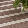 image:imageNourison Home Positano Charcoal Ivory 5 x 7 Area Rug  Easy Clean Non Shedding Bed Room Living Room Dining Room Kitchen 5 x 7Natural Ivory