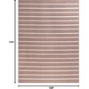 image:imageNourison Home Positano Charcoal Ivory 5 x 7 Area Rug  Easy Clean Non Shedding Bed Room Living Room Dining Room Kitchen 5 x 7Natural Ivory