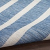 image:imageNourison Home Positano Charcoal Ivory 5 x 7 Area Rug  Easy Clean Non Shedding Bed Room Living Room Dining Room Kitchen 5 x 7Navy Ivory