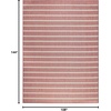 image:imageNourison Home Positano Charcoal Ivory 5 x 7 Area Rug  Easy Clean Non Shedding Bed Room Living Room Dining Room Kitchen 5 x 7Rainbow Ivory