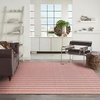 image:imageNourison Home Positano Charcoal Ivory 5 x 7 Area Rug  Easy Clean Non Shedding Bed Room Living Room Dining Room Kitchen 5 x 7Rainbow Ivory