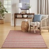 image:imageNourison Home Positano Charcoal Ivory 5 x 7 Area Rug  Easy Clean Non Shedding Bed Room Living Room Dining Room Kitchen 5 x 7Rainbow Ivory