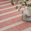 image:imageNourison Home Positano Charcoal Ivory 5 x 7 Area Rug  Easy Clean Non Shedding Bed Room Living Room Dining Room Kitchen 5 x 7Rainbow Ivory