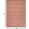 image:imageNourison Home Positano Charcoal Ivory 5 x 7 Area Rug  Easy Clean Non Shedding Bed Room Living Room Dining Room Kitchen 5 x 7Terracotta Ivory
