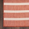 image:imageNourison Home Positano Charcoal Ivory 5 x 7 Area Rug  Easy Clean Non Shedding Bed Room Living Room Dining Room Kitchen 5 x 7Terracotta Ivory