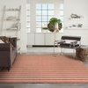 image:imageNourison Home Positano Charcoal Ivory 5 x 7 Area Rug  Easy Clean Non Shedding Bed Room Living Room Dining Room Kitchen 5 x 7Terracotta Ivory