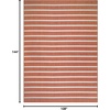 image:imageNourison Home Positano Charcoal Ivory 5 x 7 Area Rug  Easy Clean Non Shedding Bed Room Living Room Dining Room Kitchen 5 x 7Terracotta Ivory