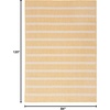 image:imageNourison Home Positano Charcoal Ivory 5 x 7 Area Rug  Easy Clean Non Shedding Bed Room Living Room Dining Room Kitchen 5 x 7Yellow Ivory