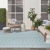 image:imageNourison Home Positano Jute 5 x 7 Area Rug  Easy Clean Non Shedding Bed Room Living Room Dining Room Kitchen 5 x 7Aqua