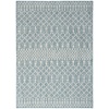 image:imageNourison Home Positano Jute 5 x 7 Area Rug  Easy Clean Non Shedding Bed Room Living Room Dining Room Kitchen 5 x 7Aqua