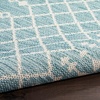 image:imageNourison Home Positano Jute 5 x 7 Area Rug  Easy Clean Non Shedding Bed Room Living Room Dining Room Kitchen 5 x 7Aqua