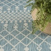image:imageNourison Home Positano Jute 5 x 7 Area Rug  Easy Clean Non Shedding Bed Room Living Room Dining Room Kitchen 5 x 7Aqua