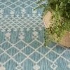 image:imageNourison Home Positano Jute 5 x 7 Area Rug  Easy Clean Non Shedding Bed Room Living Room Dining Room Kitchen 5 x 7Aqua