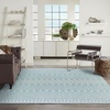 image:imageNourison Home Positano Jute 5 x 7 Area Rug  Easy Clean Non Shedding Bed Room Living Room Dining Room Kitchen 5 x 7Aqua