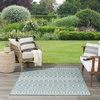 image:imageNourison Home Positano Jute 5 x 7 Area Rug  Easy Clean Non Shedding Bed Room Living Room Dining Room Kitchen 5 x 7Aqua