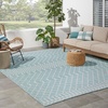 image:imageNourison Home Positano Jute 5 x 7 Area Rug  Easy Clean Non Shedding Bed Room Living Room Dining Room Kitchen 5 x 7Aqua
