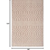 image:imageNourison Home Positano Jute 5 x 7 Area Rug  Easy Clean Non Shedding Bed Room Living Room Dining Room Kitchen 5 x 7Beige