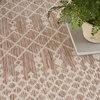image:imageNourison Home Positano Jute 5 x 7 Area Rug  Easy Clean Non Shedding Bed Room Living Room Dining Room Kitchen 5 x 7Beige