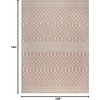image:imageNourison Home Positano Jute 5 x 7 Area Rug  Easy Clean Non Shedding Bed Room Living Room Dining Room Kitchen 5 x 7Beige