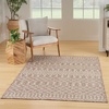 image:imageNourison Home Positano Jute 5 x 7 Area Rug  Easy Clean Non Shedding Bed Room Living Room Dining Room Kitchen 5 x 7Beige